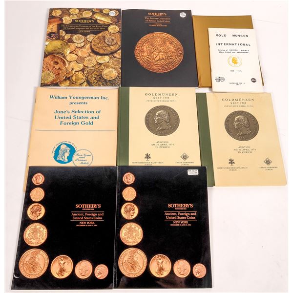 Gold Coin Catalogs, 9    [167457]