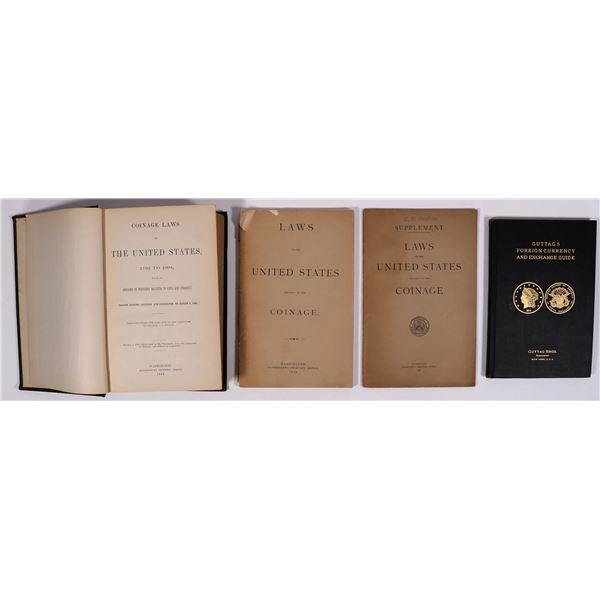 U.S.  Coinage Law Books, 3, 1792-1912    [167456]