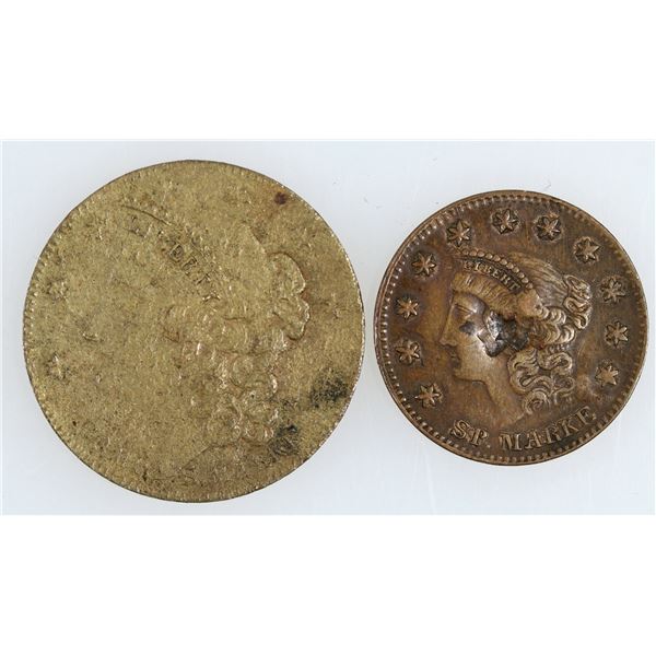 Thurnauer & Zinn Gold Rush Era Tokens    [173787]