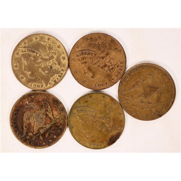 Counters Resembling U.S.  $10 Gold Coins    [173730]