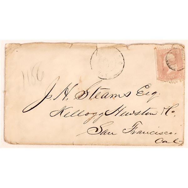 Cover addressed to J.H. Stearns, Kellogg Hewston Co. Assayers    [169237]