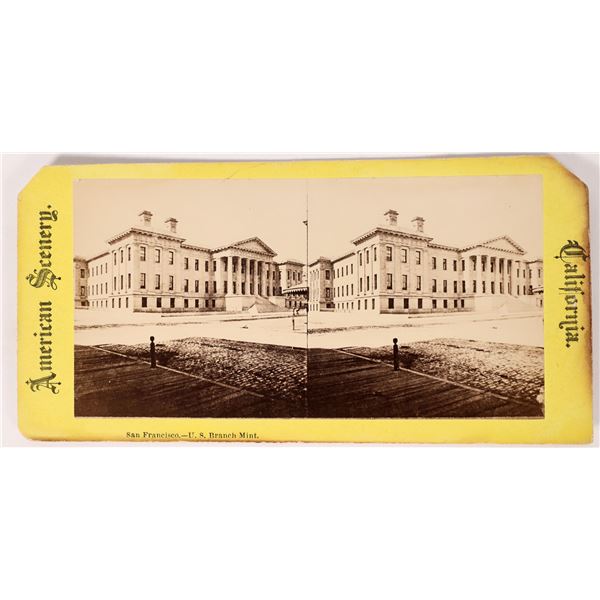 U. S. Mint San Francisco Stereoview, c1868    [173249]