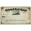 Image 1 : Concord Railroad Annual Pass  1883  [134724]