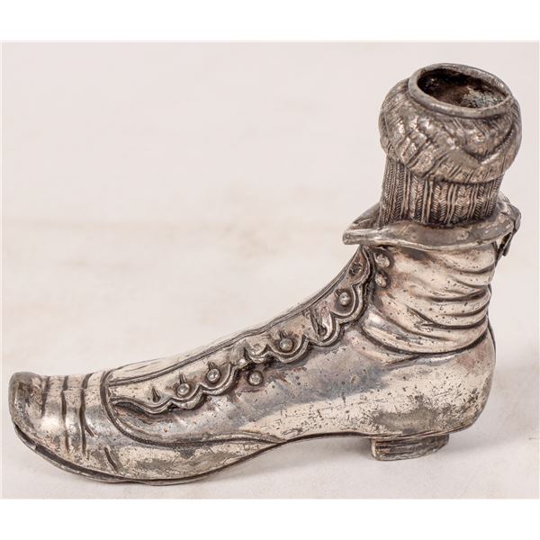 Silver Plated Shoe Cane Holder    [172906]