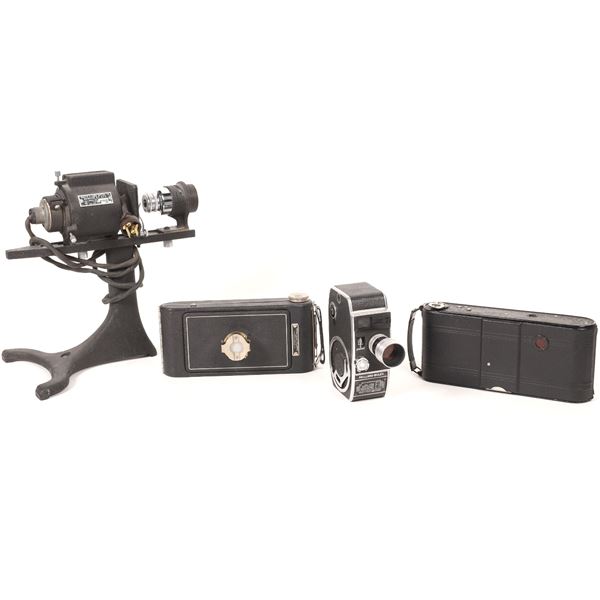 Vintage Movie Equipment from Kodak, Paillard-Bolex, BaU.S. ch & Lomb    [170416]