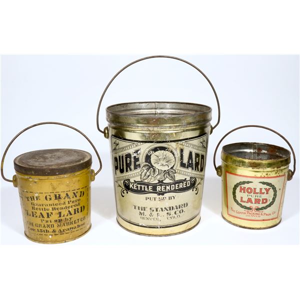 Denver Lard Tin Trio    [172453]