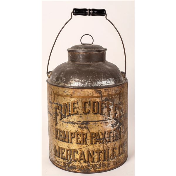 Kemper Paxton 10LB Coffee Container  1900s  [172506]