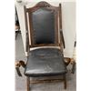 Image 1 : Holmes Antique Folding Wooden Chair  1871  [132240]