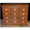 Image 1 : Apothecary Cabinet with Ceramic Drawer Pulls    [152528]