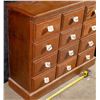 Image 3 : Apothecary Cabinet with Ceramic Drawer Pulls    [152528]