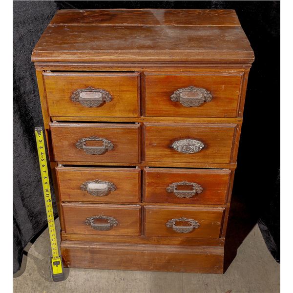 Medical or Drug Store Cabinet, Pine    [152530]