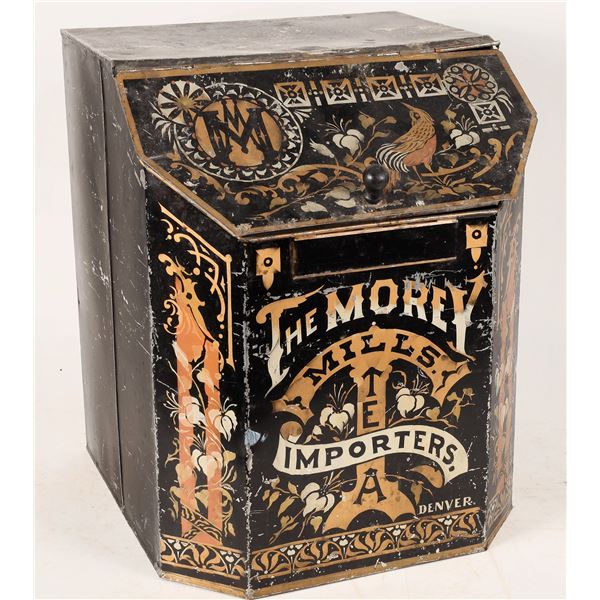 Morey Mills Tea Retail Advertising Dispensing Cabinet    [172439]