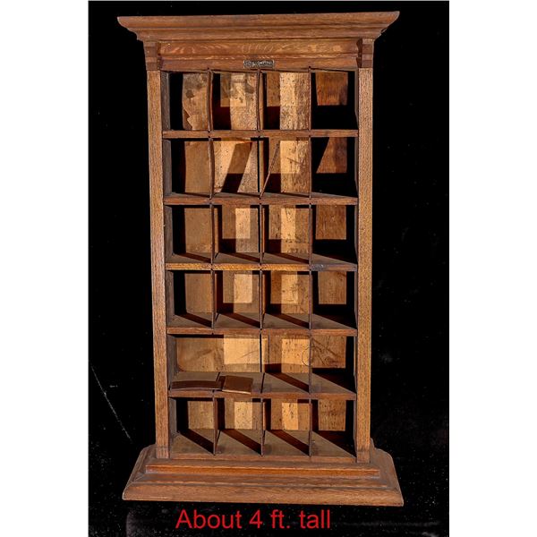 Sun Manufacturing Company Open Face Sales Cabinet    [152533]