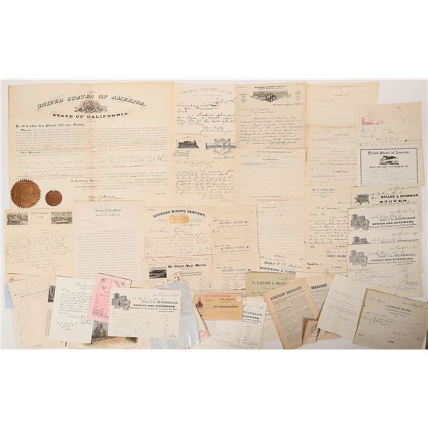 California Northern Counties Ephemera Group, 45    [171333]
