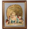 Image 1 : Leadville Live Stock Diecut Calendar Advertising in Frame, 1899    [172583]
