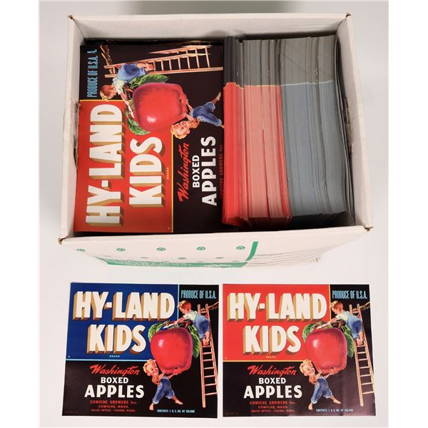 Hy-Land Apple Crate Labels, Thousands    [168073]