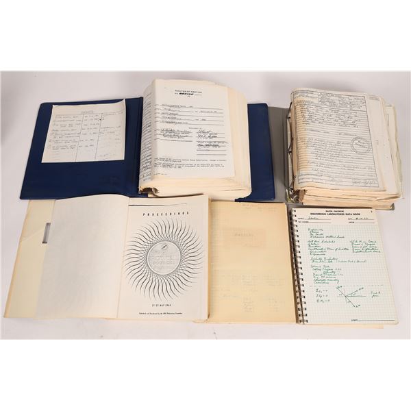 Martin Marietta Rocket Engineer c. 1966 to 80's Notebooks    [164177]