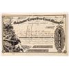 Image 1 : Mokelumne and Campo Seco Canal & MC stock, 1859, Rare    [173182]
