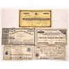 Image 1 : Grass Valley California Mining Stock Certs (5)  1890s   [171524]