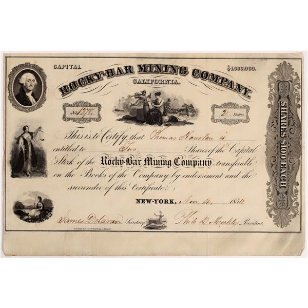 Rocky-Bar Mining Stock  1854  [160131]