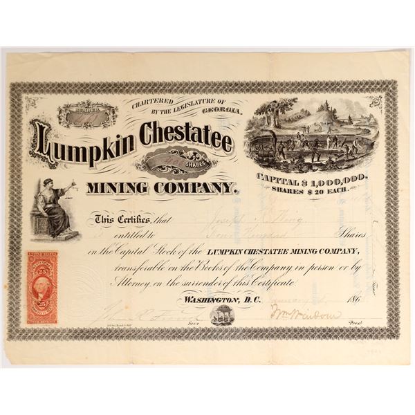 Lumpkin Chestatee Mining Stock    [173273]