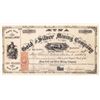 Image 1 : Aetna Gold & Silver Mining Co. Stock Certificate  1864  [166919]