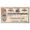 Image 1 : Antelope Silver Mining Company Stock Certificate -- Mark Twain Connection  1864  [166931]