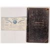 Image 1 : Lucerne MC Stock w/Abstract of Title, 1860, historic  1860/64  [173924]