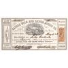 Image 1 : Rare Van Horn Mining District; Cayuga Gold and Silver MC  1863  [164763]