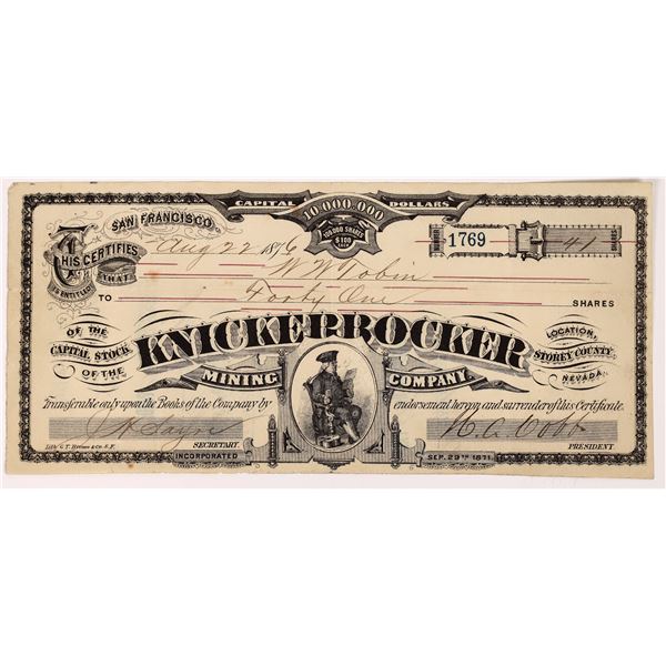 Knickerbocker Mining Company  1876  [163624]