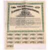 Image 1 : Bond Certificate Signed by Charles Dow, 1891    [158037]