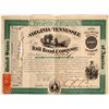 Image 1 : Virginia & Tennessee RR Co. Interest Bond, 1869    [159585]