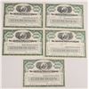 Image 1 : American Tobacco Company Stock Certificate Group  1955-1958  [155823]
