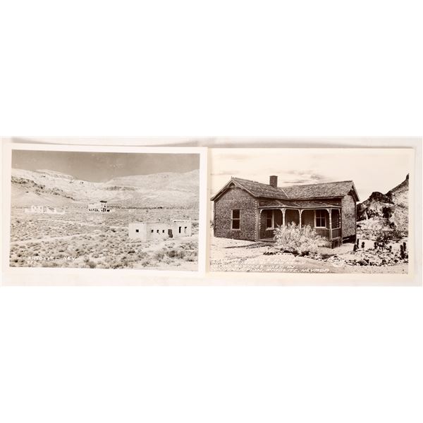 Rhyolite, Nevada Postcards (2)  1920s  [172962]