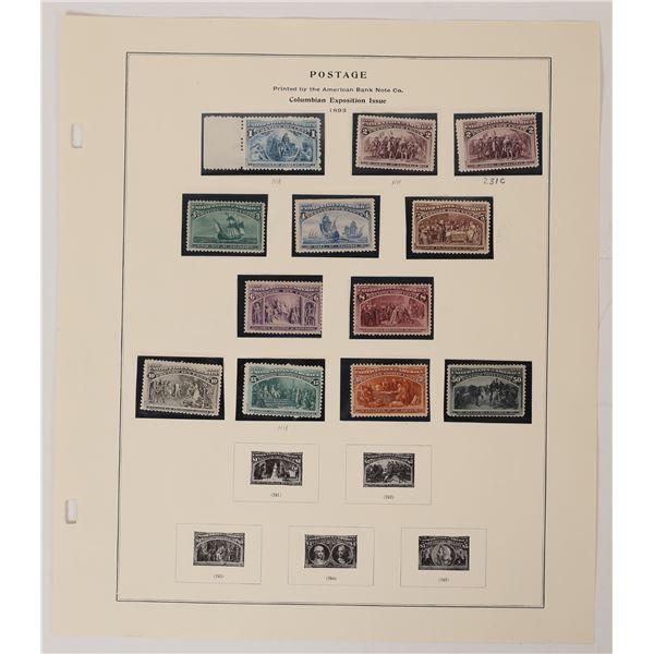 Columbian Exposition Stamp Set  1893  [171472]