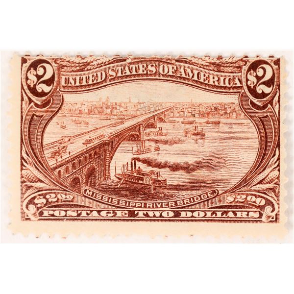 U.S. Stamp: $2 Orange Trans-Mississippi Scott #293    [171373]