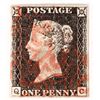 Image 1 : Great Britain Penny Black Scott #1    [171376]