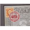 Image 2 : Wells Fargo & Co. Second of Exchange w/ CA Revenue Stamp  1865  [170667]