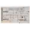 Image 1 : Freeman & Co's Express Deposit Receipt, 1851, Rare    [173709]