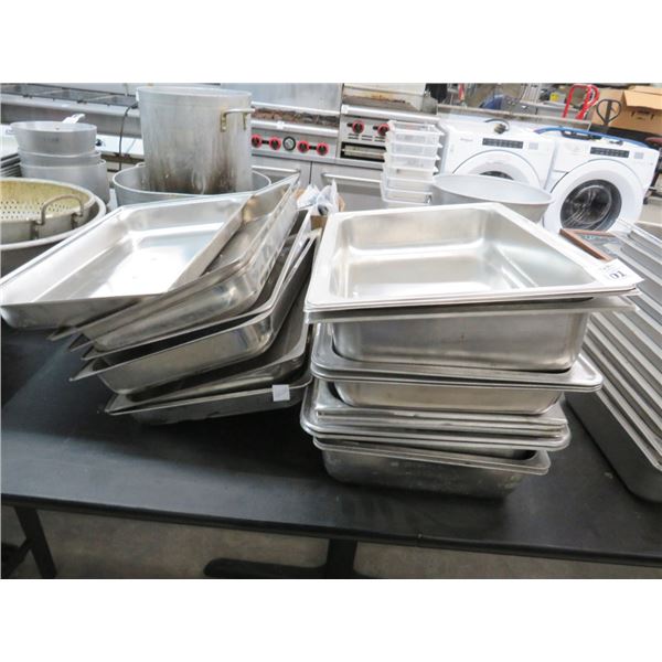 12-Full by 4  Insert Pan/Lid - 12 X $