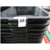 Image 2 : 14-Black Lidded Bus Pan - 14 X $