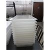 Image 1 : 12-Cambro Full x 4" Insert Pans - 12 X $