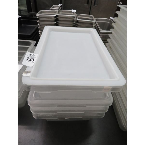 4-Cambro Quarter Insert Pans - 4 X $