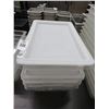 Image 1 : 4-Cambro Quarter Insert Pans - 4 X $