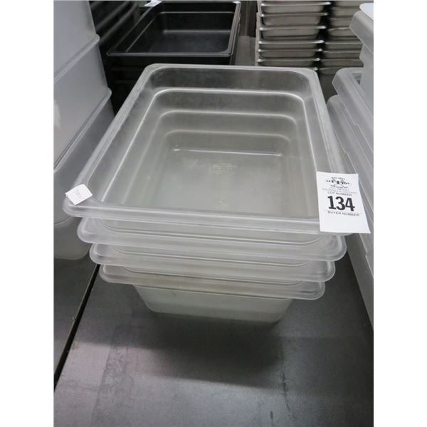 4-Cambro Half x 6  Insert Pans - 4 X $