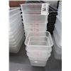 Image 1 : 8-Cambro Measuring Bins - 8 X $