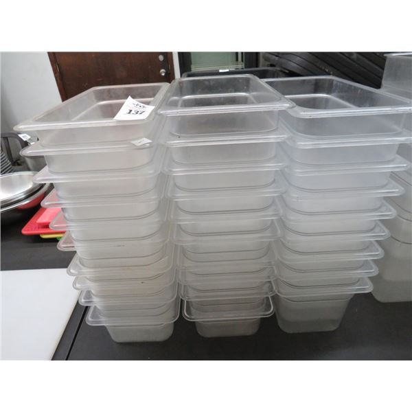 29-Cambro Third x 4 /6  Insert Pans - 29 X $