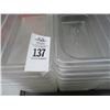 Image 2 : 29-Cambro Third x 4"/6" Insert Pans - 29 X $