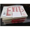 Image 1 : 3-Lighted Exit Sign - 3 X $