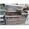 Image 1 : Saba Gas 6 Burner/Range/2' Char Grill Rolling Double Oven